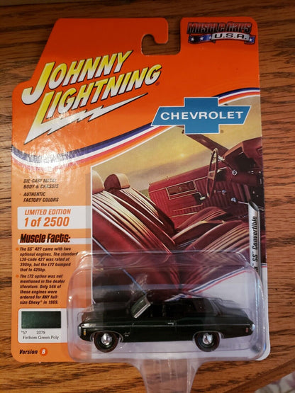 MUSCLE CARS USA 2020 RELEASE 1 SET B OF 6 CARS 1/64 JOHNNY LIGHTNING JLMC022 B 