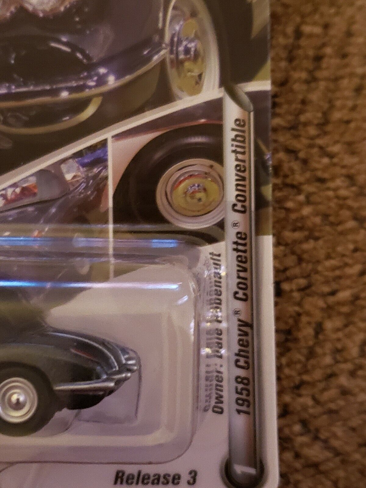 Johnny Lightning 1958 Chevy Corvette Convertible MCACN Muscle Cars USA 2019
